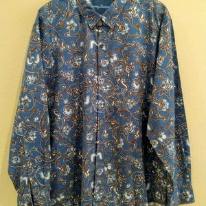 men's Tommy Bahama long sleeve dress shirt XL